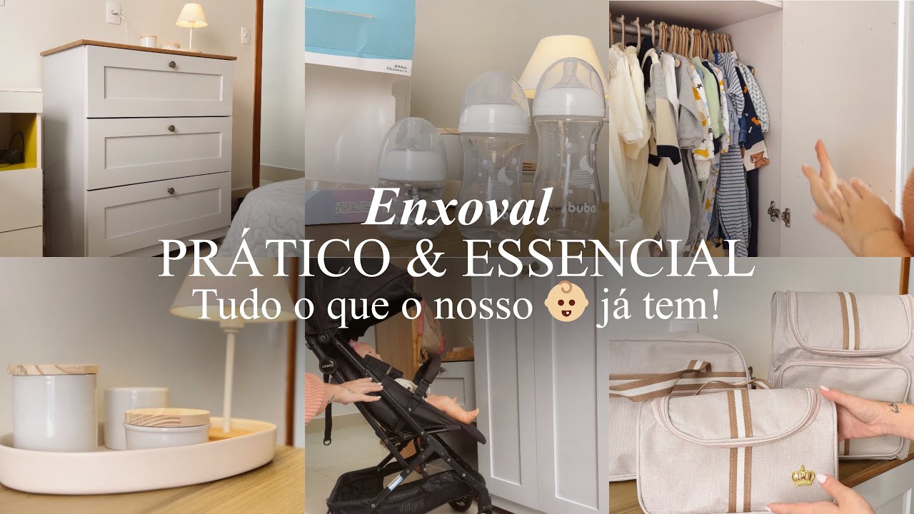 ITENS DE ENXOVAL que já temos + Quarto de menino e de menina 🤎🩷 
