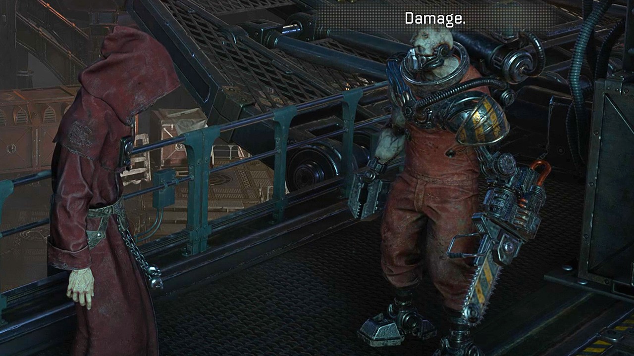 The Servitor from the Adeptus Mechanicus is getting chewed out by the boss as usual