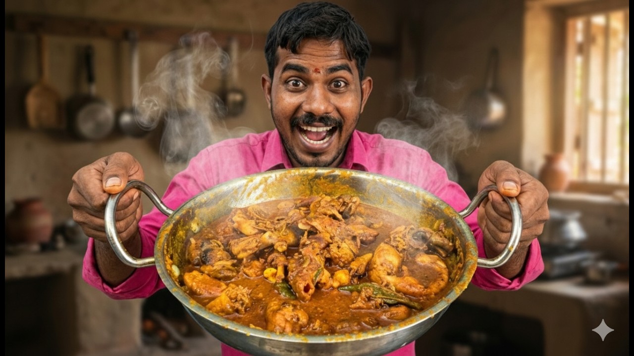 💢చికెన్ కర్రీ 🐓#chicken #vlog #food #vloging with AN #trending