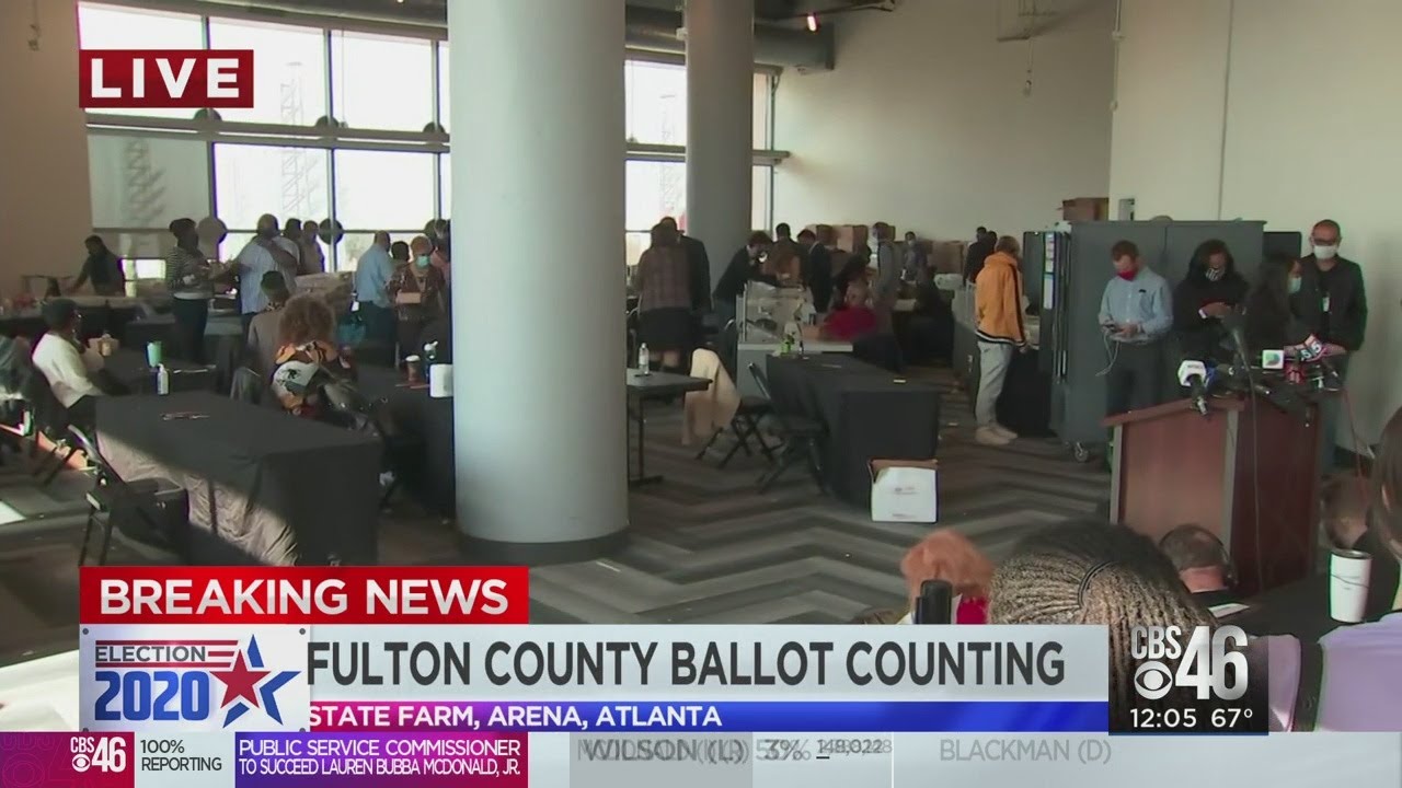 End of Fulton County ballot counting nears
