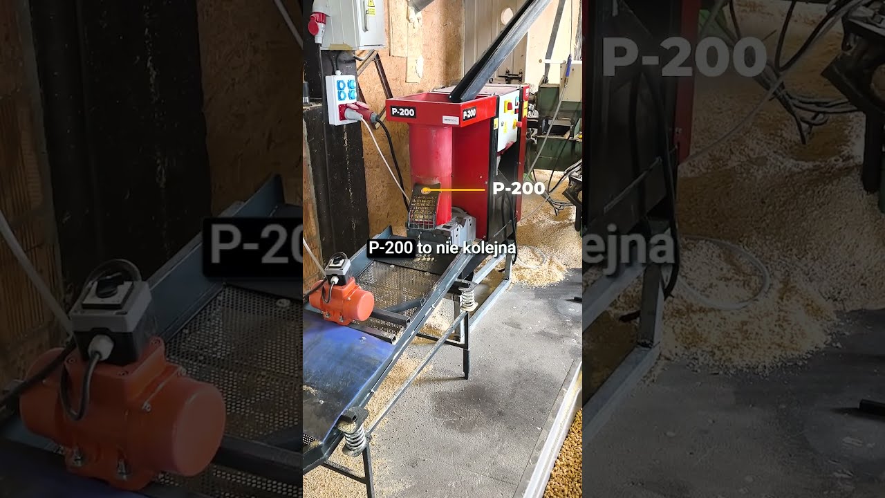 Przestań KUPOWAĆ pellet - zr&oacute;b go SAM! | Peleciarka P-200
