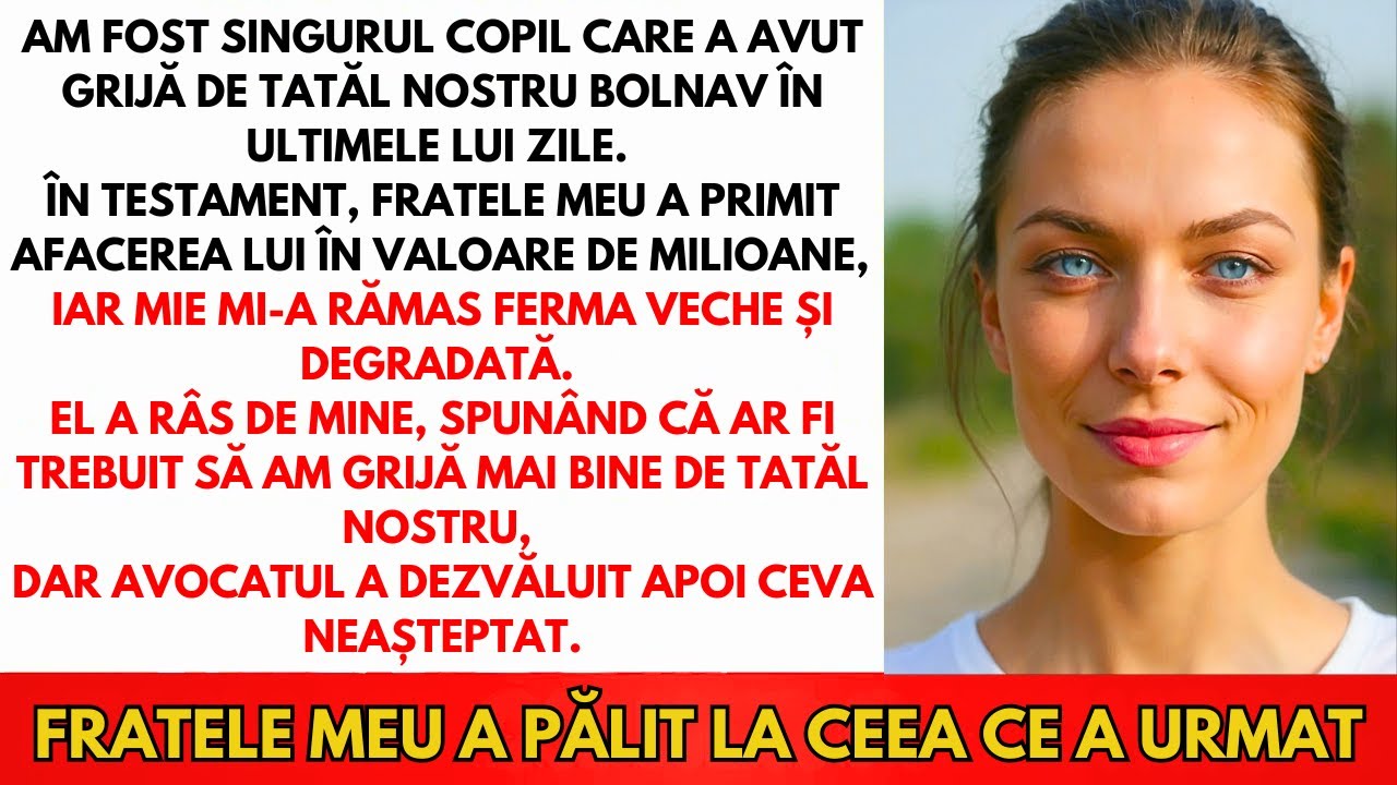 Fratele A Râs: Eu Am Primit Casa Veche, El Afacerea—Până Când Avocatul...