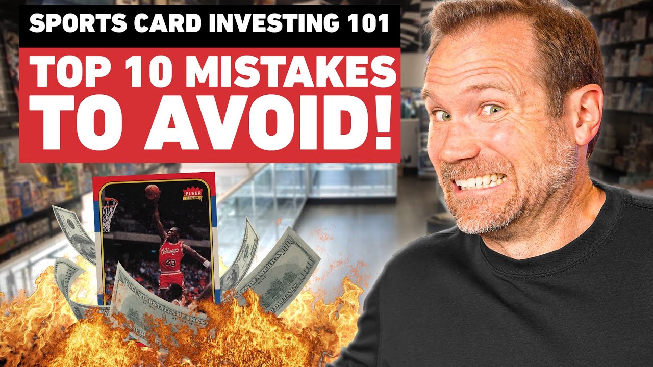 Top 10 MISTAKES I MADE When Buying Sports Cards🙅‍♂️❌SCIU EP. #5