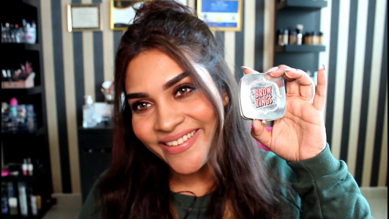 Full proof eyebrows using BENEFIT Brow Zings 6