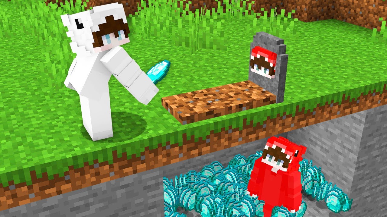 10 *NOWYCH* SPOSOBÓW na KRADZIEŻ DIAMENTÓW w Minecraft 💎