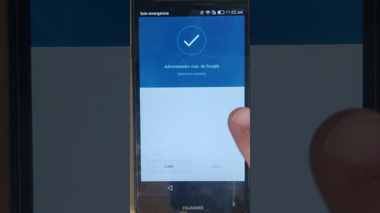 ELIMINAR SALTAR O QUITAR CUENTA HUAWEI Y5 II CUN L03 CUN L23