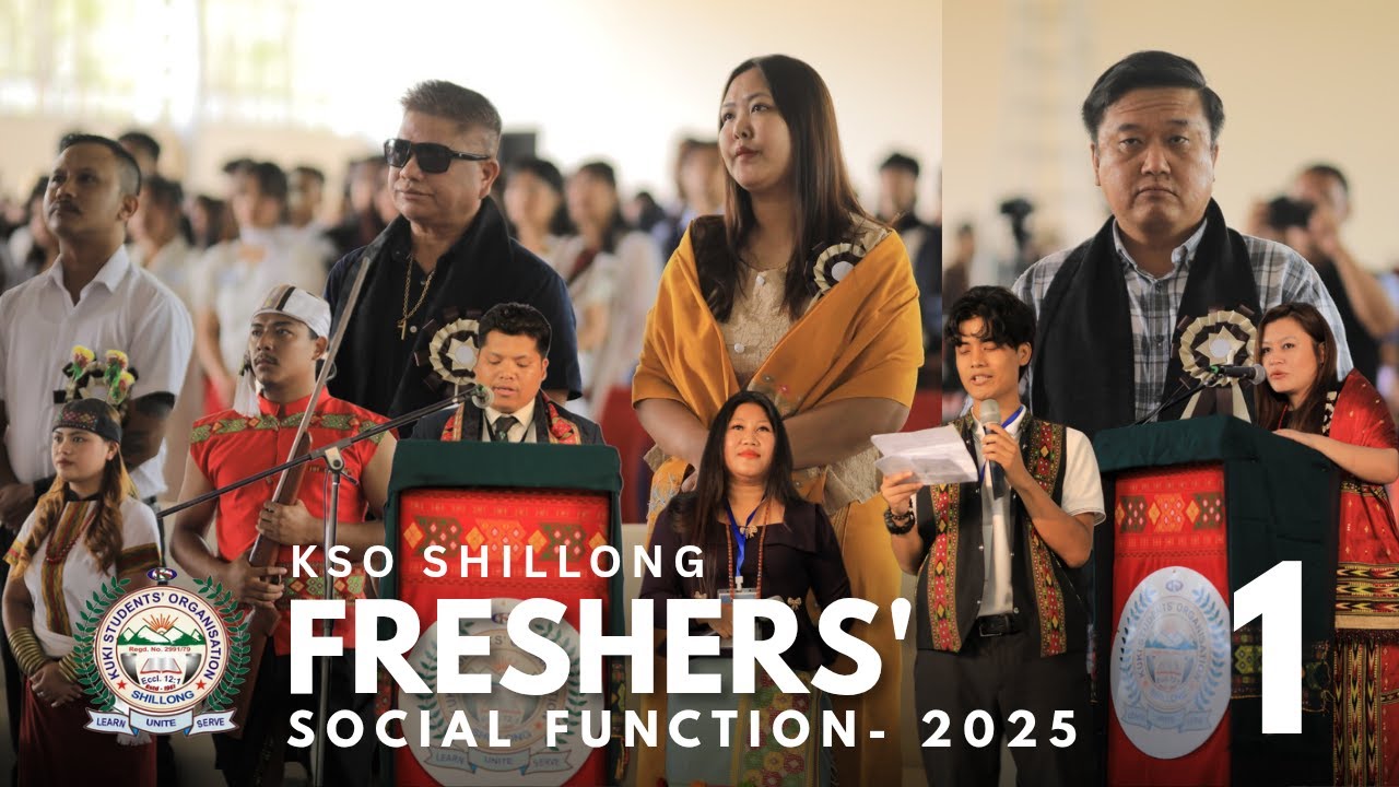 THE 64th KSO SHILLONG FRESHERS' SOCIAL FUNCTION 2025 [PT-1] || NEHU CONVOCATION HALL