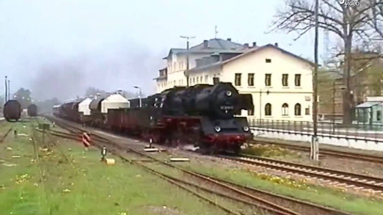 Dampfzüge im Vogtland mit Dampflok 50 3616 und 50 3501 über die Göltzschtalbrücke