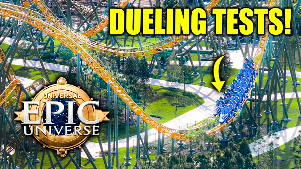 DUELING COASTER, Universal Studios EPIC UNIVERSE 