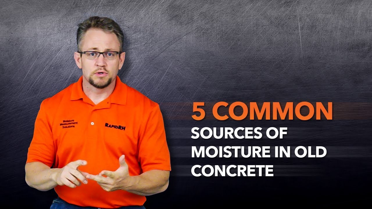 5 Common Sources of Moisture in Old Concrete