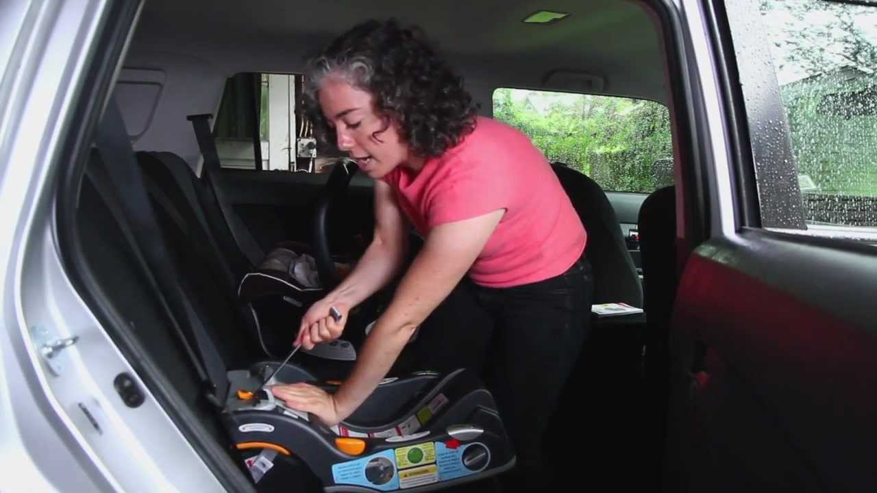 How to Install a Car Seat Using LATCH (Chicco KeyFit Base)