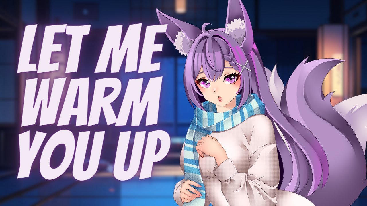 Clingy kitsune warms you up with her fluffy tail magic (F4A)[ASMR] [Binaural] [Sleep aid]