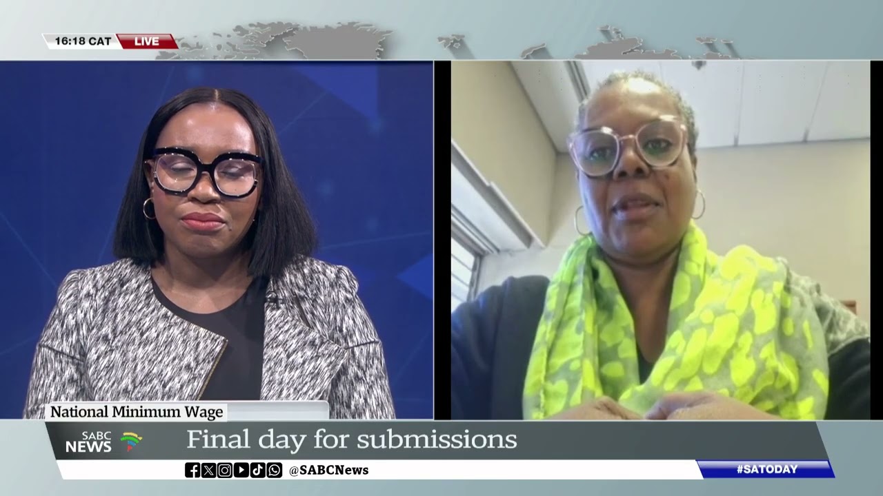 National Minimum Wage | Final day for submissions: Zanele Sabela