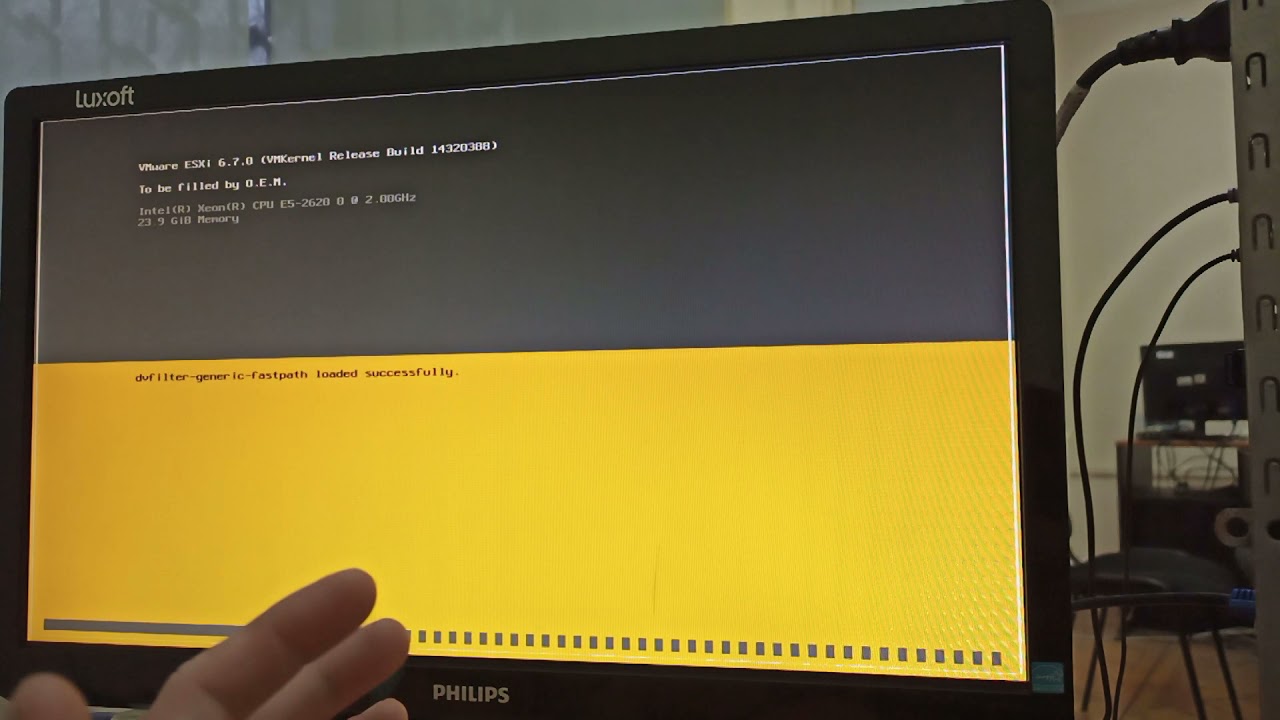 Установка esxi 6.7 на USB, секреты и ошибики)