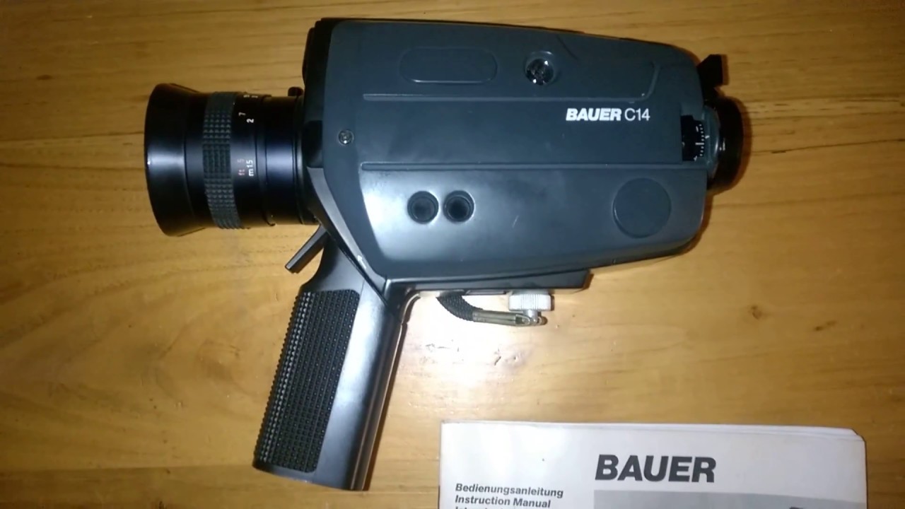 Super 8 Mania 8^📽️🎞️Bauer C14 Cine Camera, I^ cinepresa in grado d'effettuare dissolvenze incrociate