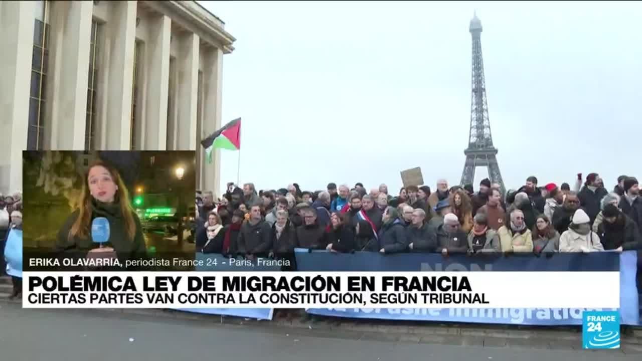 Informe desde París: Consejo Constitucional francés anuló algunos puntos de ley migratoria