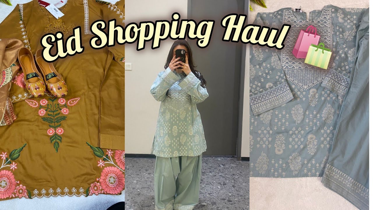 Eid Shopping Haul | Eid Outfits Inspos Part 2