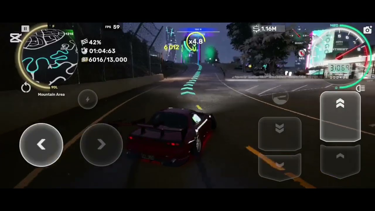 Carx street نغير شوي