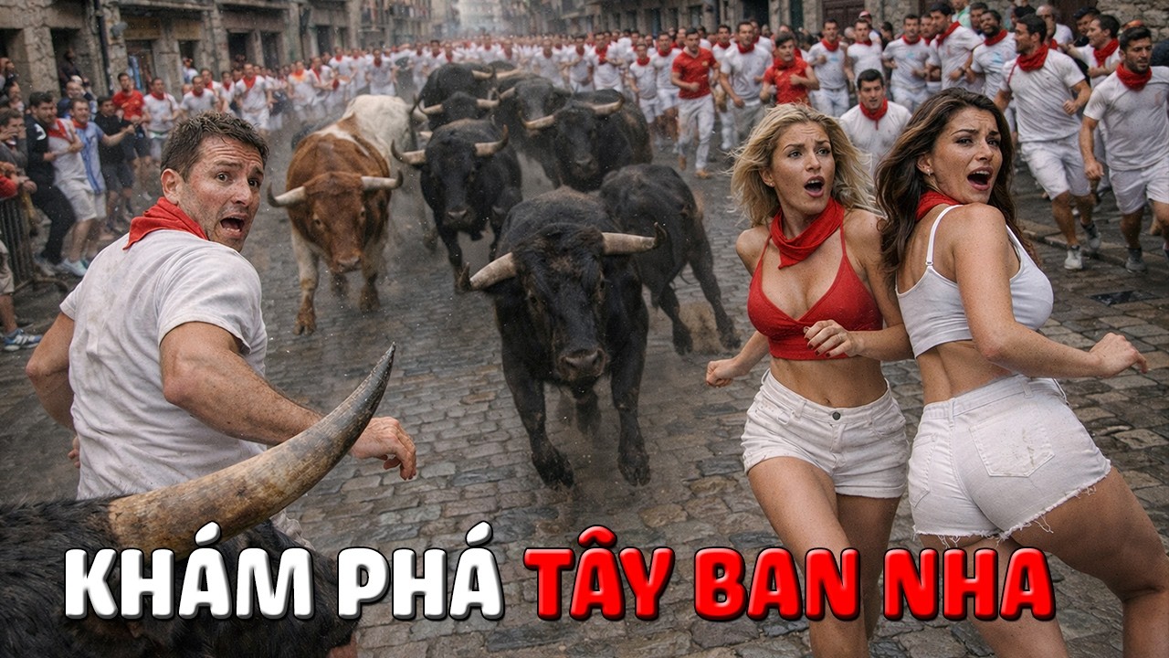 KHÁM PHÁ TÂY BAN NHA: BÒ TÓT, BÓNG ĐÁ VÀ NHỮNG CÂU CHUYỆN THÚ VỊ | TGKL