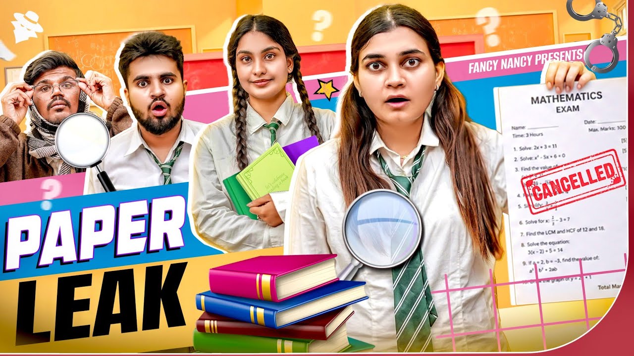SCHOOL PAPER LEAK || Fancy Nancy