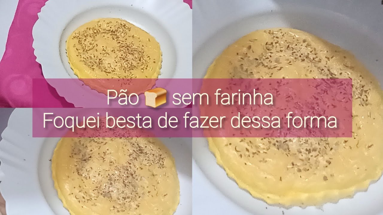 PÃOcom GEMAS DE OVO SEM FARINHA! Só 3 Ingredientes 😱 | Rápido, Fácil e na Air Fryer