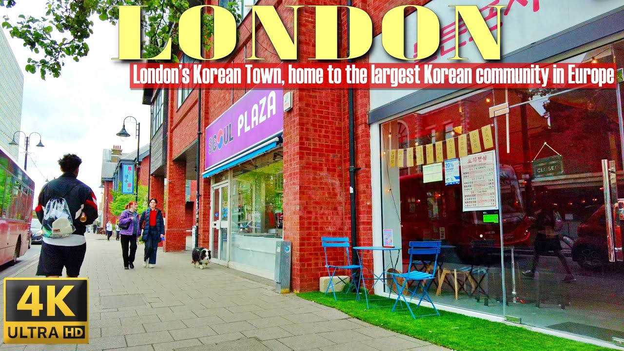 New Malden High Street 2025 🇰🇷 London’s Korean Town Walking Tour in 4K