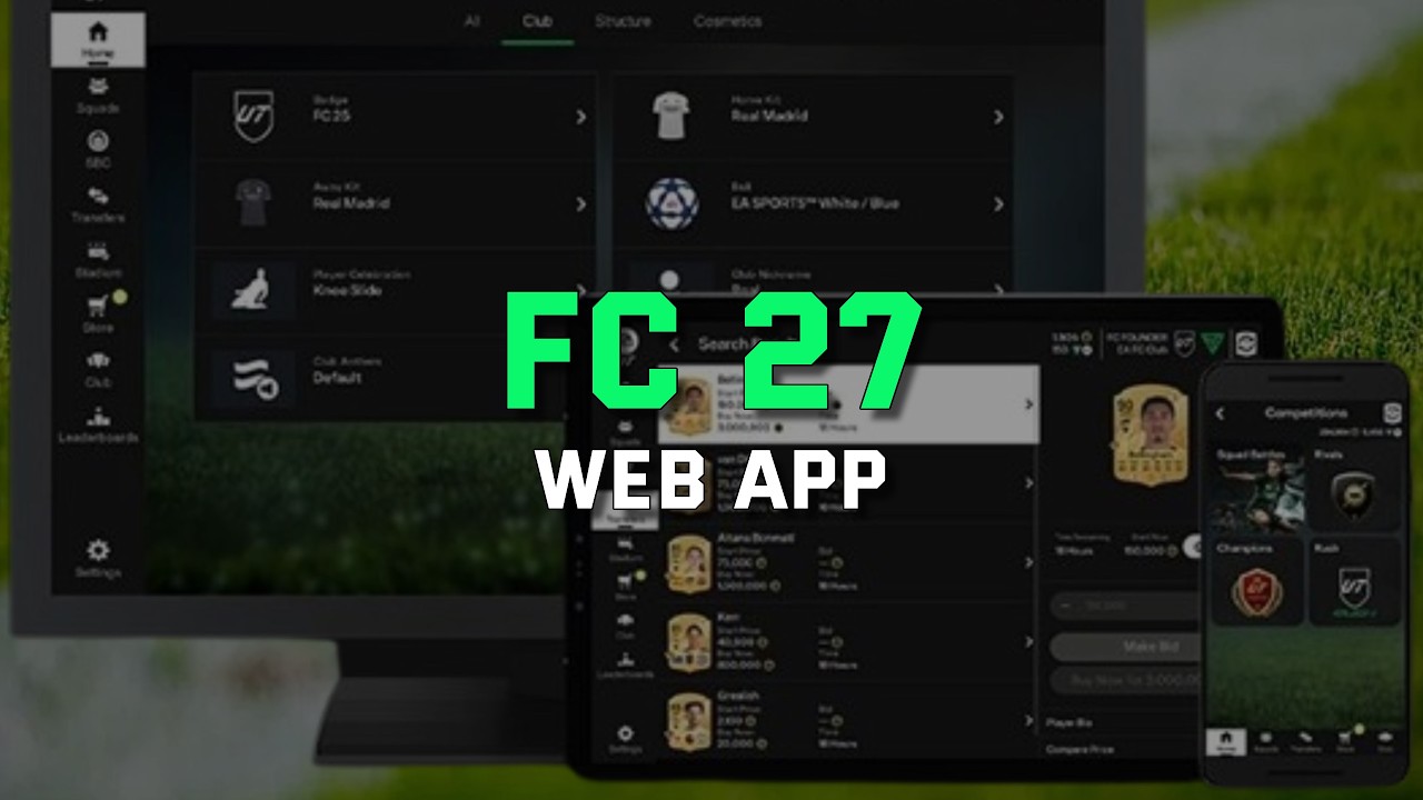 FC27 REACTS + WEB APP!