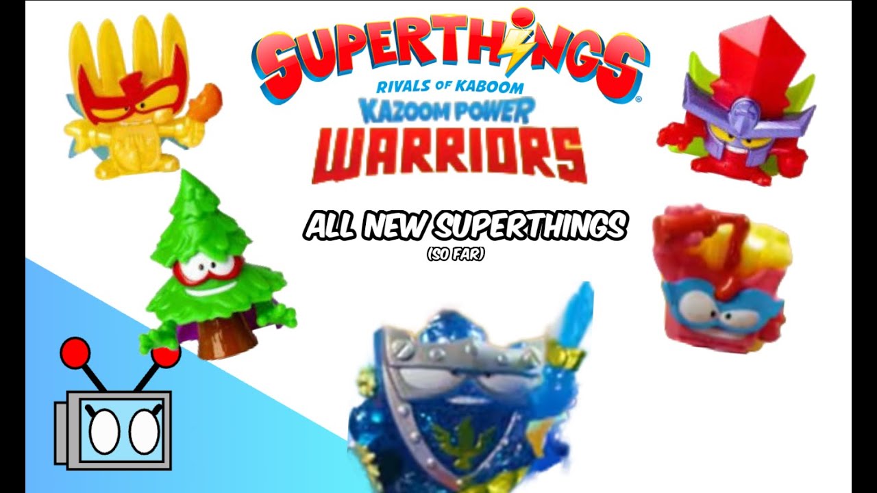 ⚡🏹 Superthings Kazoom Power Warriors 🛡⚡All New Superthings