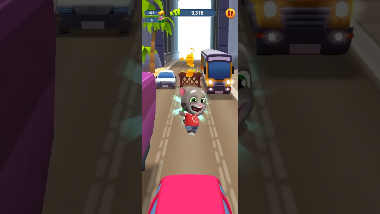 Playing Tom Gold Run