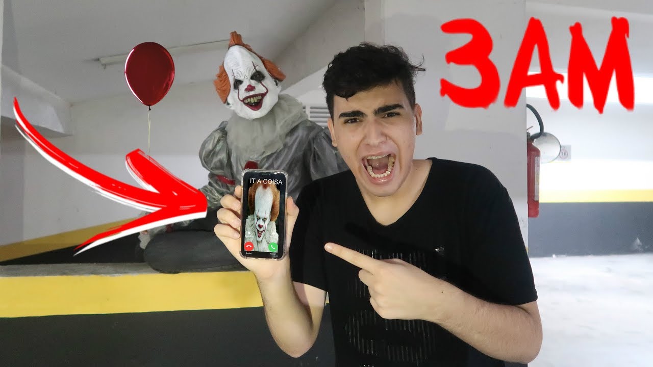 NUNCA FALE COM A SIRI ÁS 3:00 HORAS DA MANHÃ IT A COISA APARECEU!!!