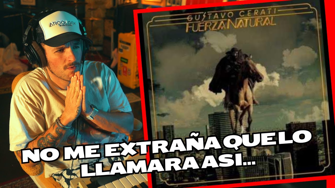 AMERICANO reacciona a Gustavo Cerati - Magia