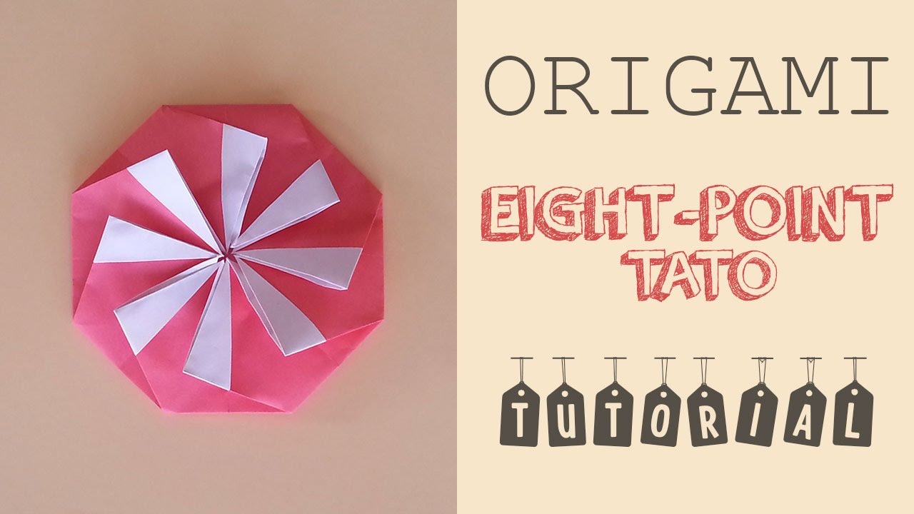 Origami Eight Point Tato (Envelope) Tutorial