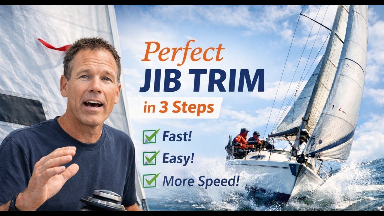 Perfect Jib Trim in 3 Steps - Sail Faster!