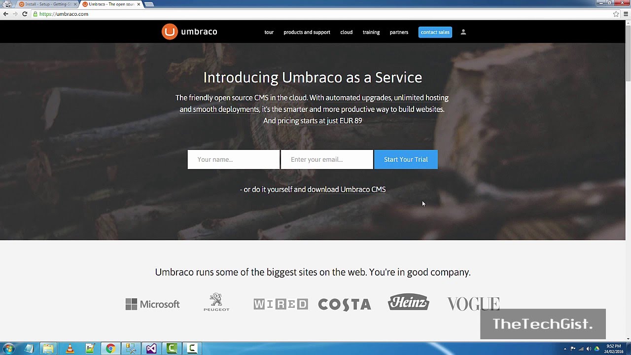 Umbraco - 1 - How to Install Umbraco