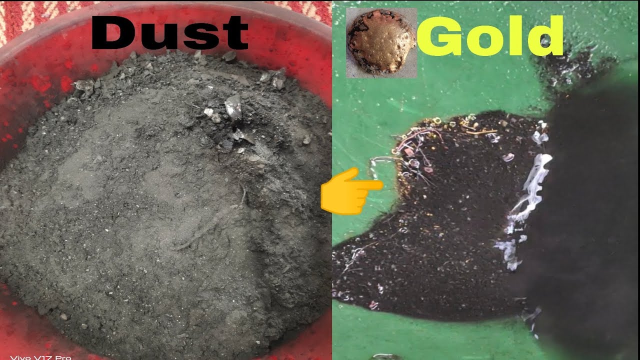 HOW TO GOLD RECOVERY FROM DUST