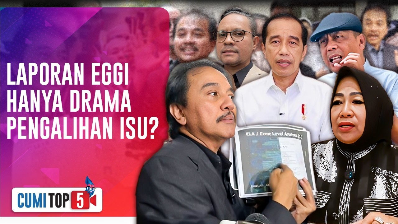 5 FAKTA PANAS! Kubu Roy Suryo Bongkar Siasat Eggi Sudjana Tutupi Isu Ijazah Palsu Jokowi |CUMI TOP V