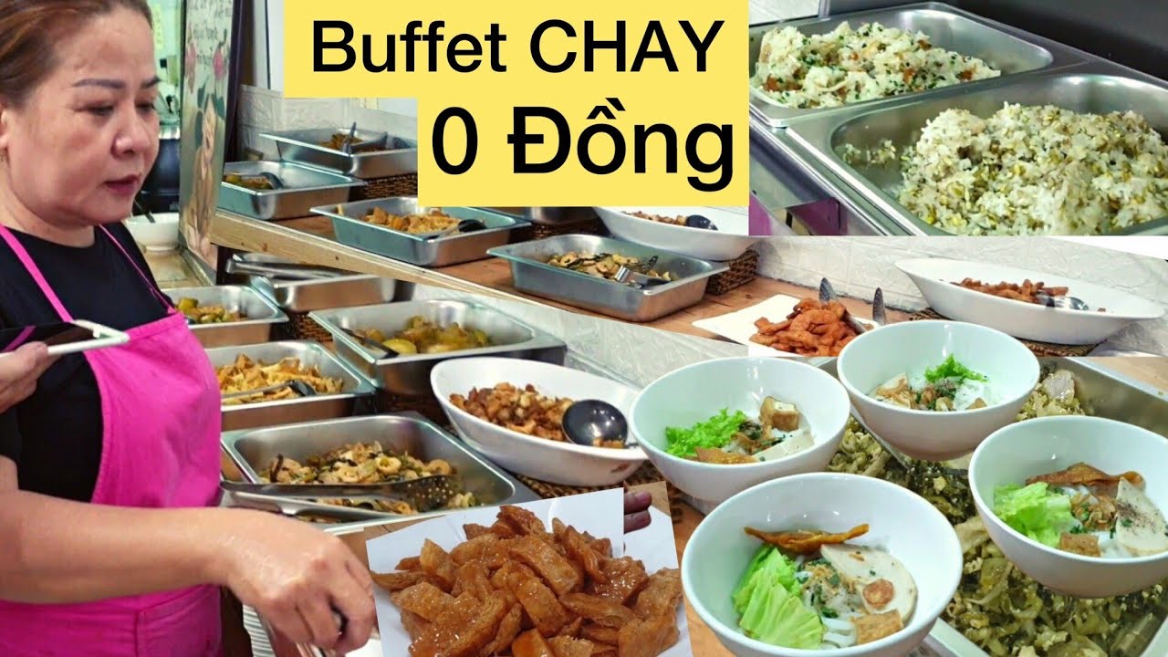buffet chay NHƯ TÂM hơn 50 món hấp dẫn không đồng ở Sài Gòn