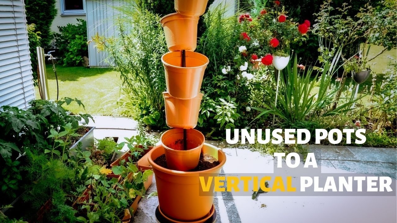Maximize Space with a DIY Vertical Planter