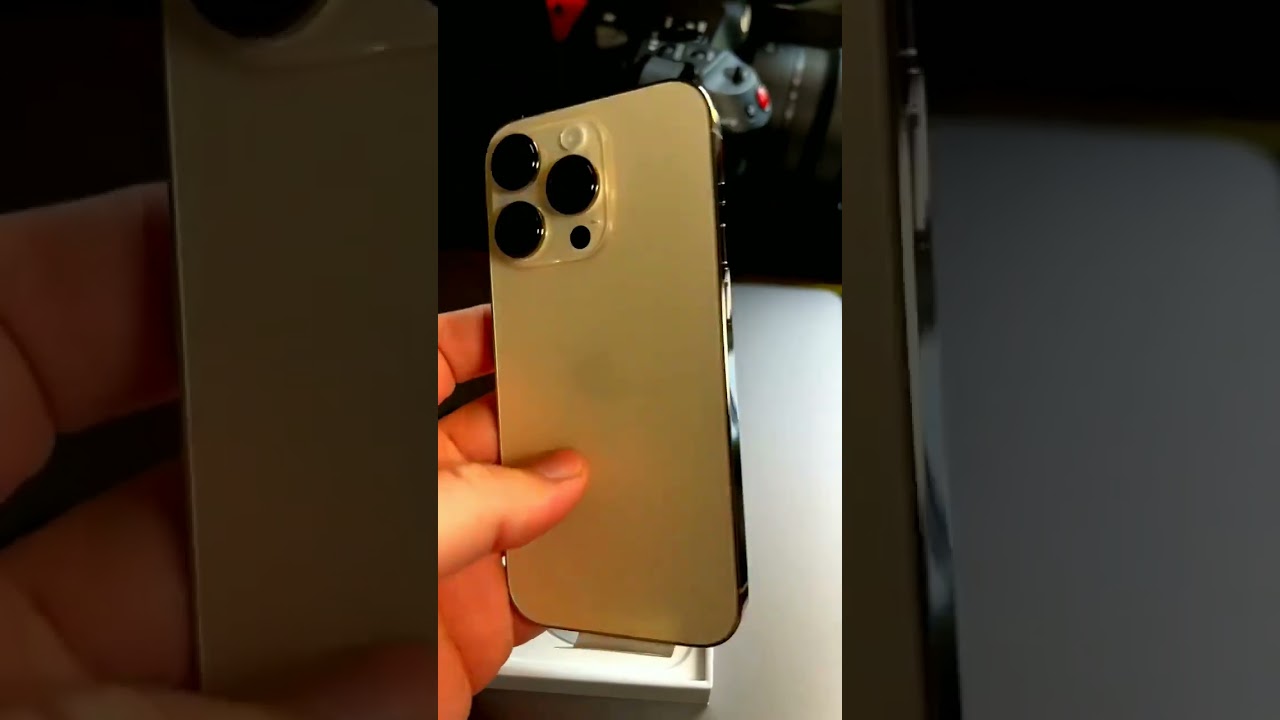 iPhone 14 pro Max gold 🔥