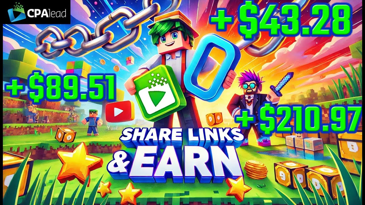 💸 Make Money FAST Sharing Game Mods & Tips! Get Paid Daily with CPAlead 🎮