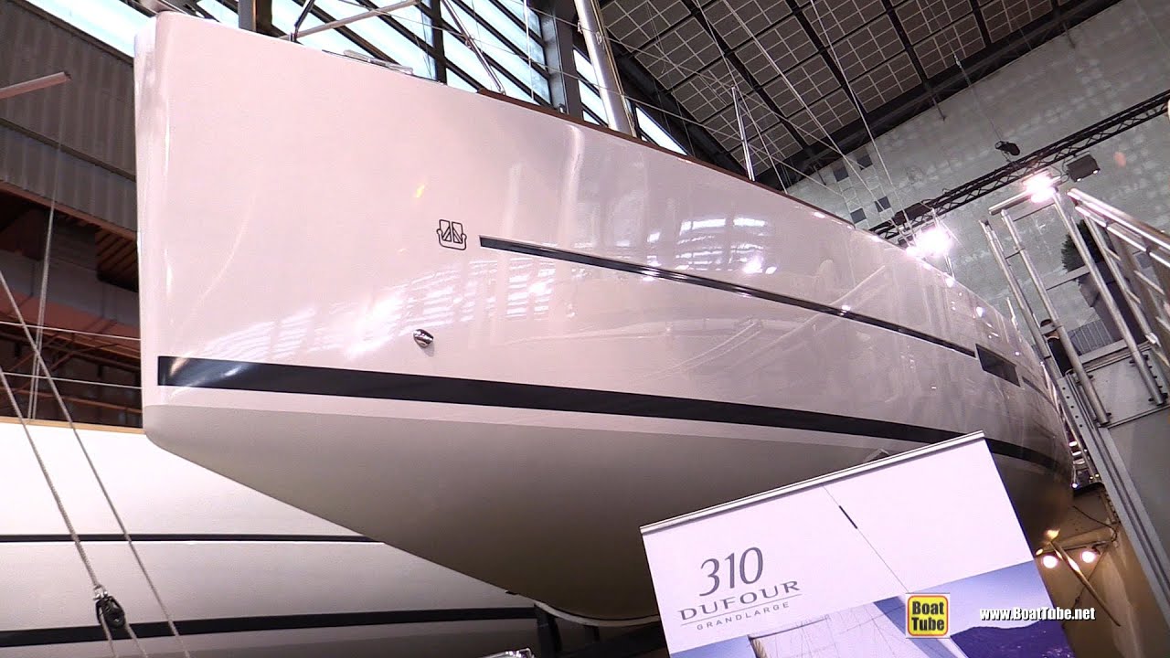 2016 Dufour 310 Grand Large - Deck and Interior Walkaround - 2015 Salon Nautique de Paris