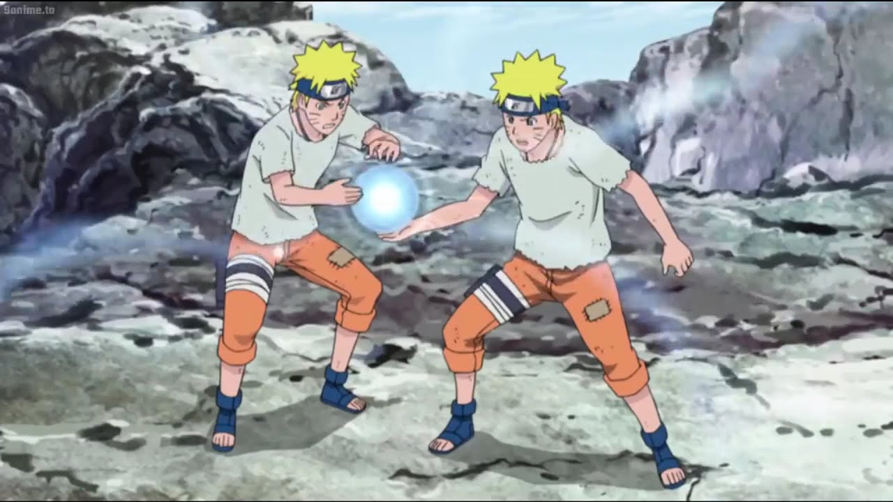 Jiraiya trains Naruto to increase the Rasengan's power, Gaara after becoming a Kazekage.