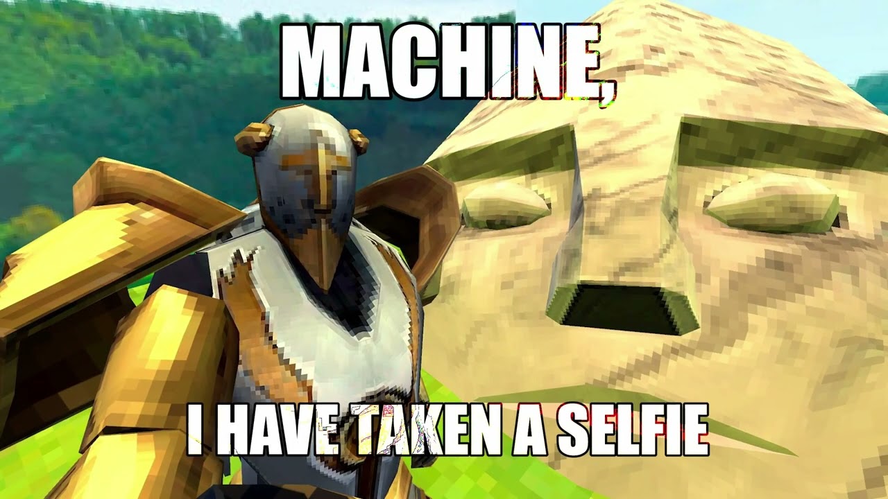 [Max0r] Machine, I have taken a selfie with the funny rock