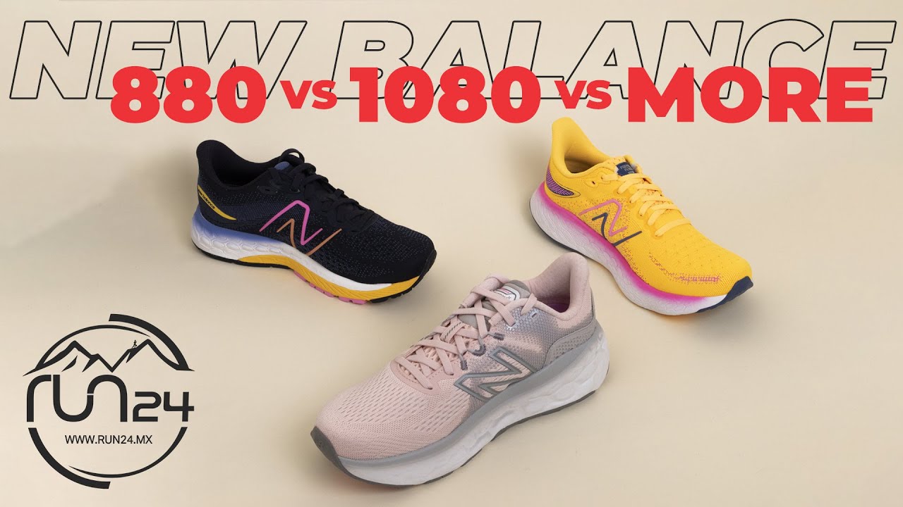 New Balance 880 VS 1080 VS MORE - Comparativa 2022