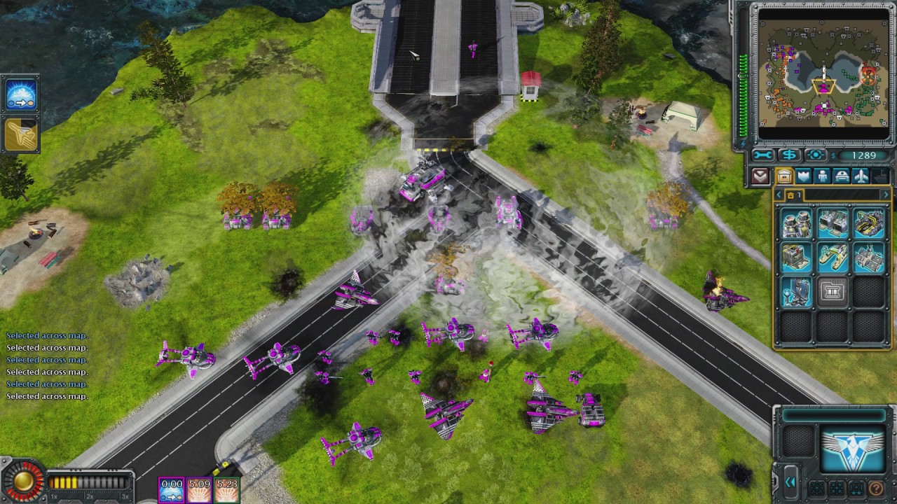 Red Alert 3 Uprising Brutal Ai 3v3 Skirmish , Gameplay , Live commentary