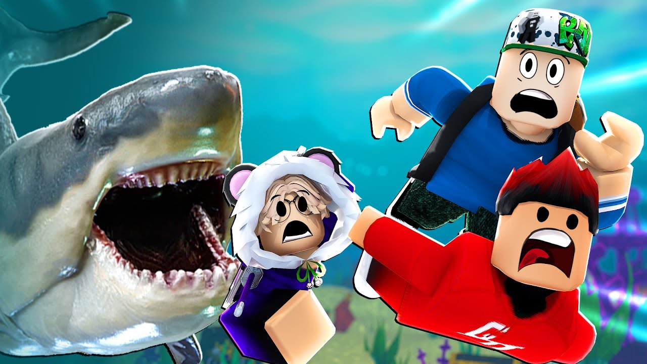 Percutian Kami Dibatalkan! Kami Dimakan SCP Jerung Gergasi! (Roblox Malaysia)