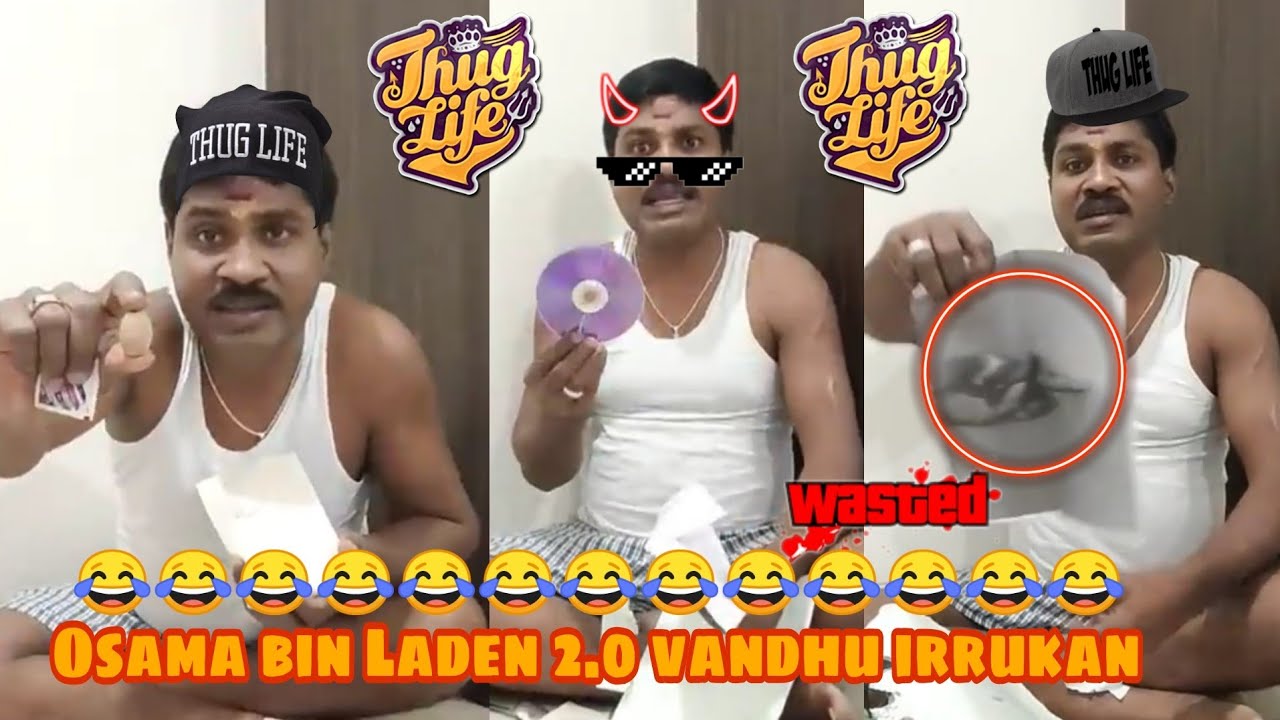 Osama bin Laden 2.o vandhu irrukan 😂| thug life and wasted | sippi muthu | Gp muthu | full fun|
