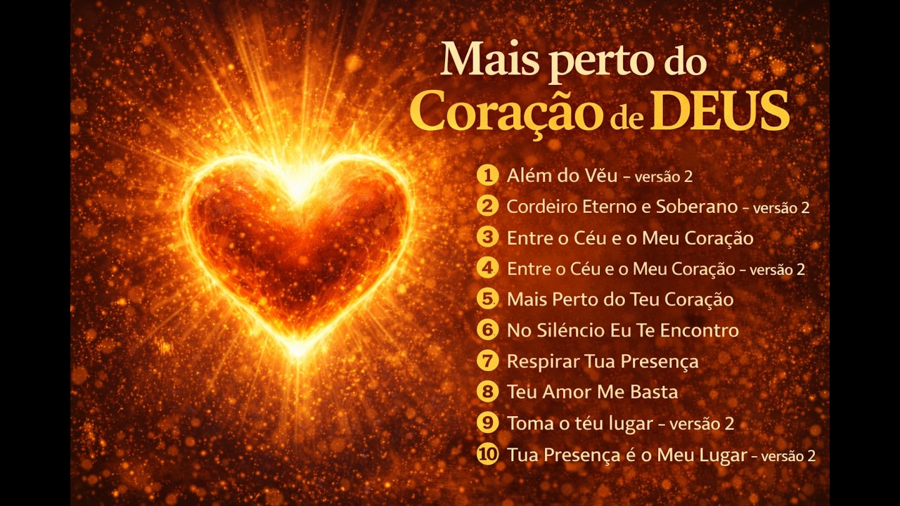 Mais perto de DEUS, Louvores que Trazem Paz, Adoração 2026, Hinos Evangélicos 2026, Cristão 2026