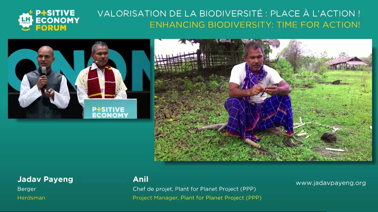 Jadav Payeng - Positive Economy Forum Le Havre 2015 [English]