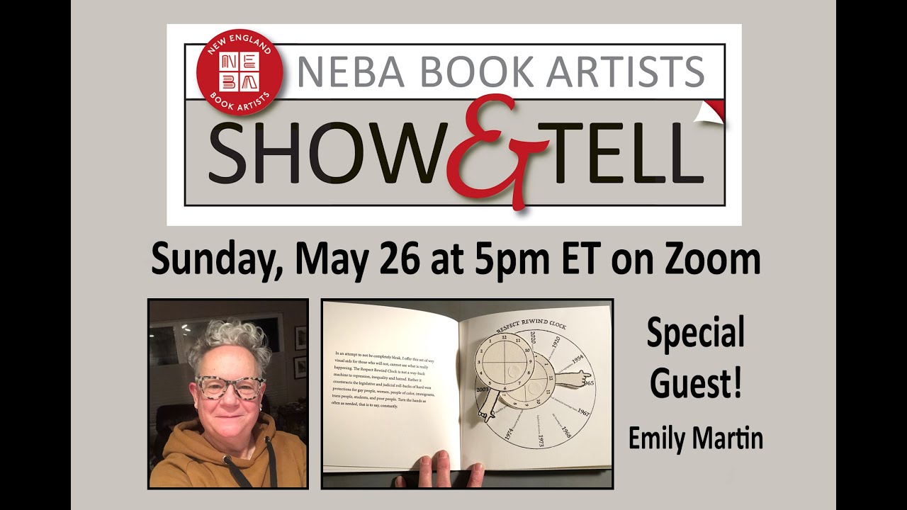 NEBA Show & Tell #35 - Emily Martin - May 26, 2024